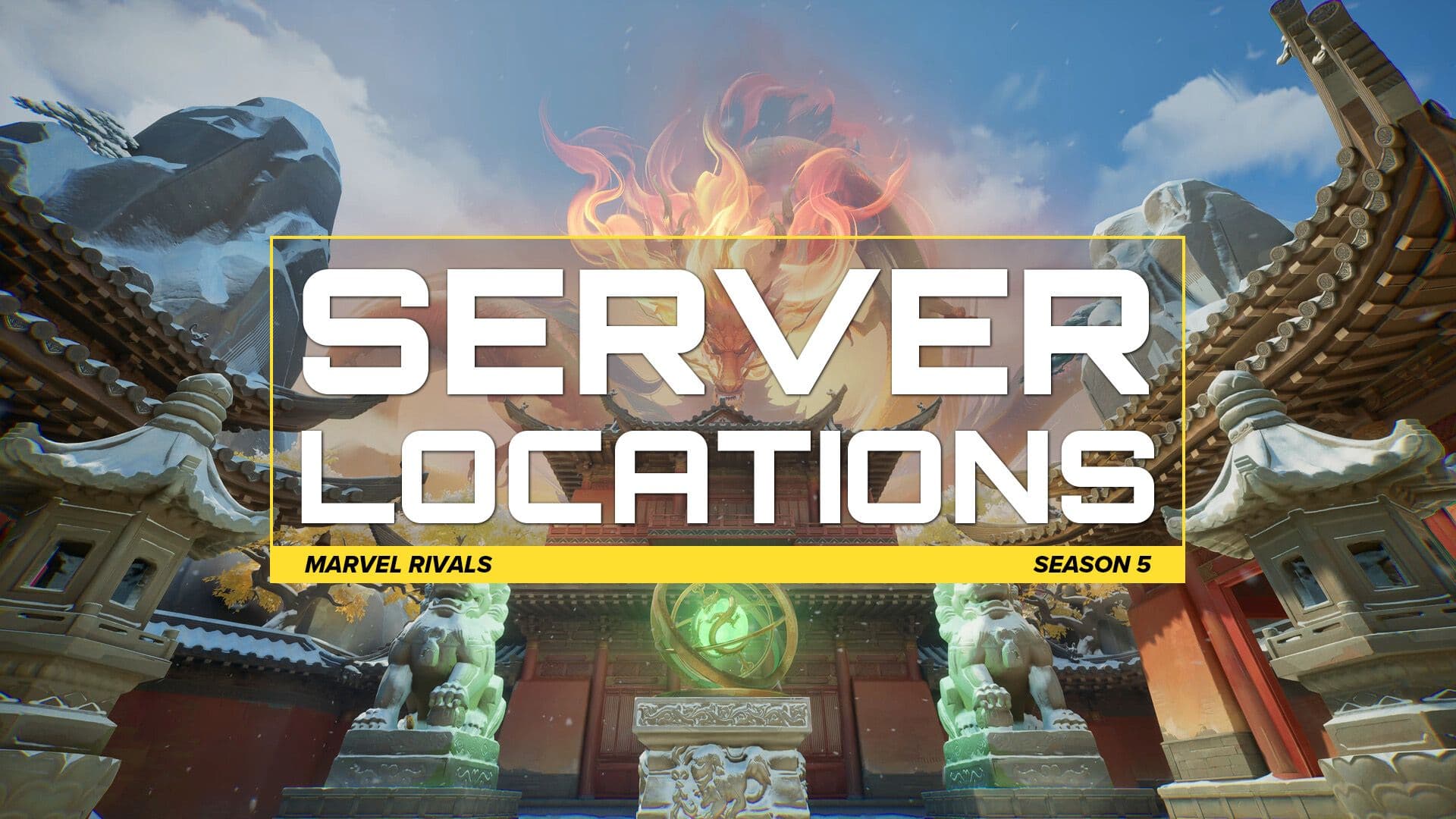 Marvel Rivals Season 5 Server Locations | Play with Low Ping | Netduma