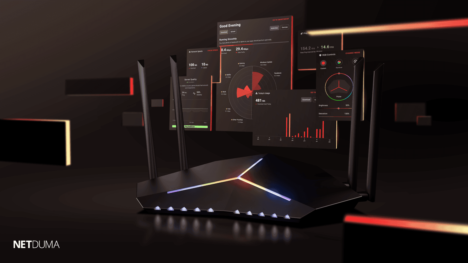 Netduma R3 gaming router