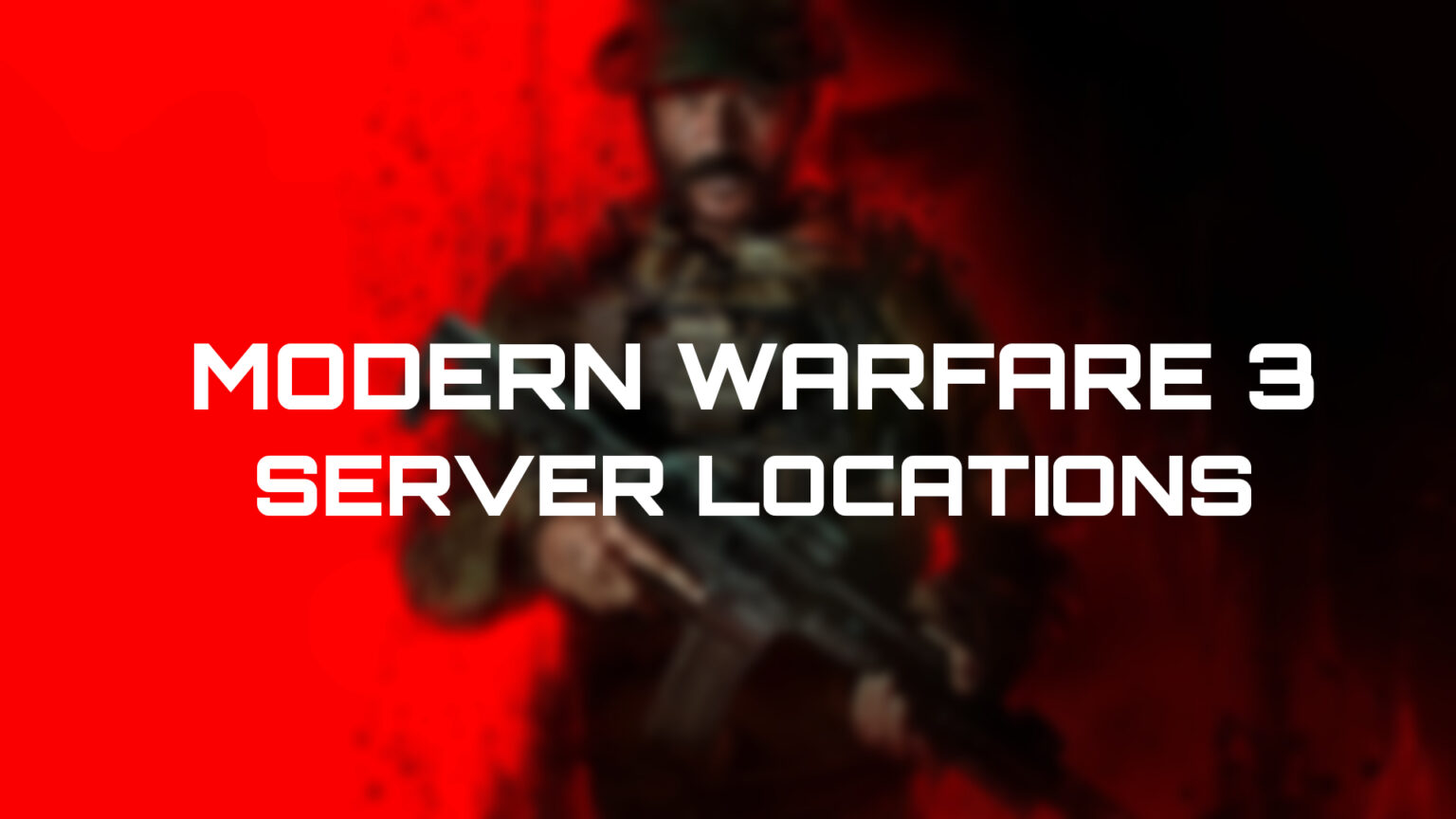 CoD MW3 Servers Locations Netduma